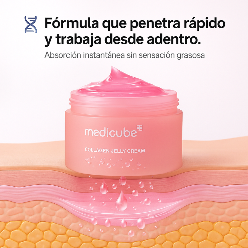 Medicube Collagen Jelly Cream™: Hidratación y Elasticidad Instantánea