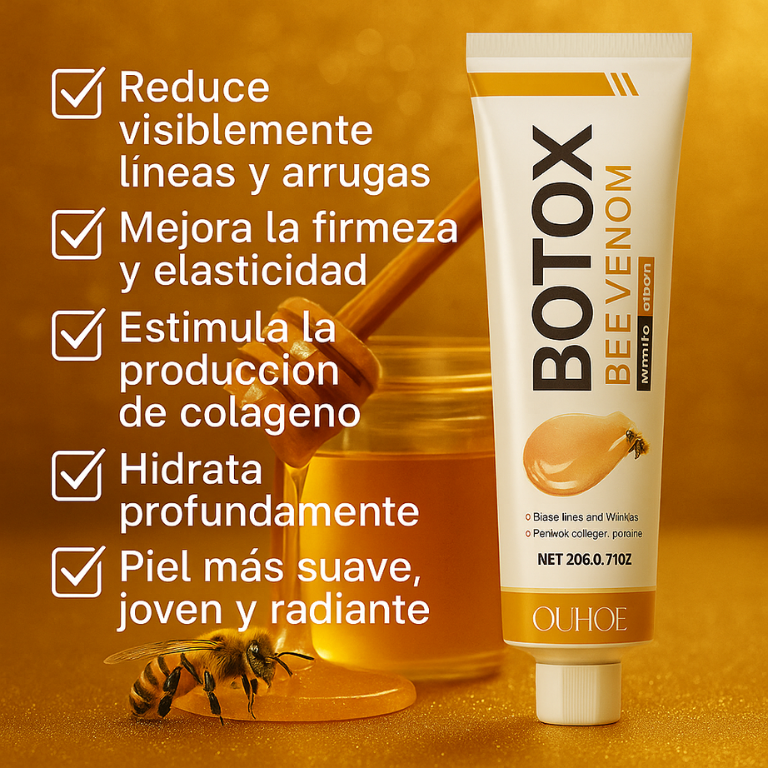 BeeTox™ : Lifting natural sin agujas | Botox de Veneno de Abeja 2x1