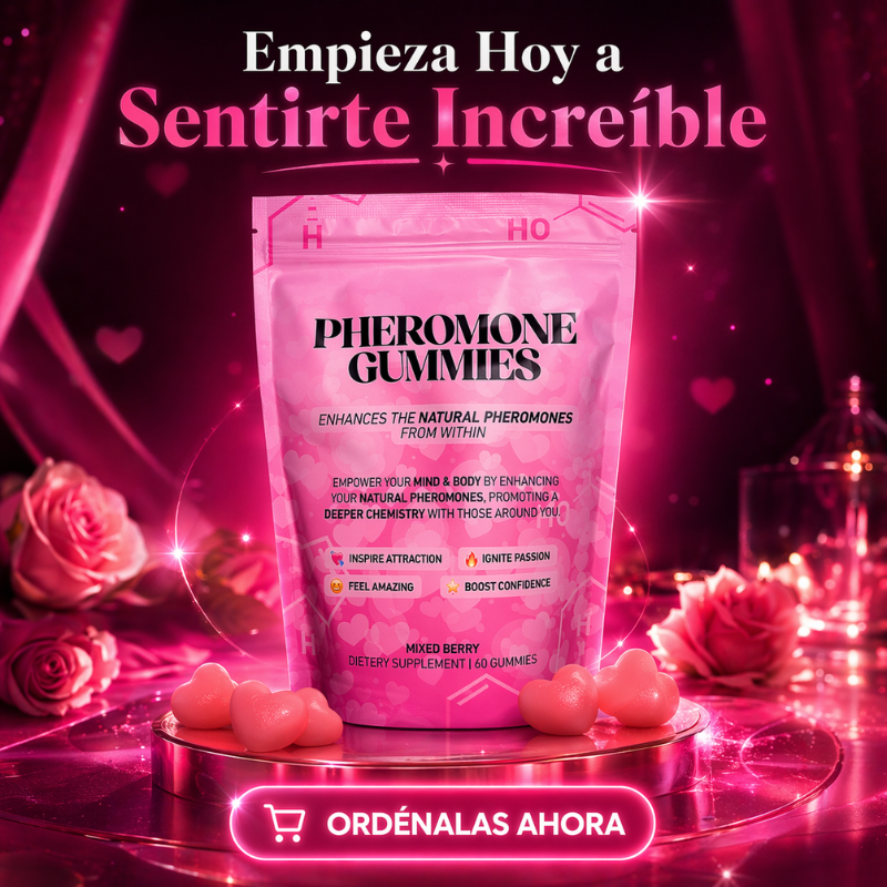 Pheromone Gummies™ Aumenta tu Atracción Natural y Confianza