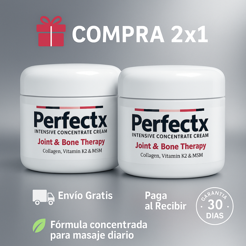 Perfectx™: Crema Concentrada para Articulaciones Promoción 2x1