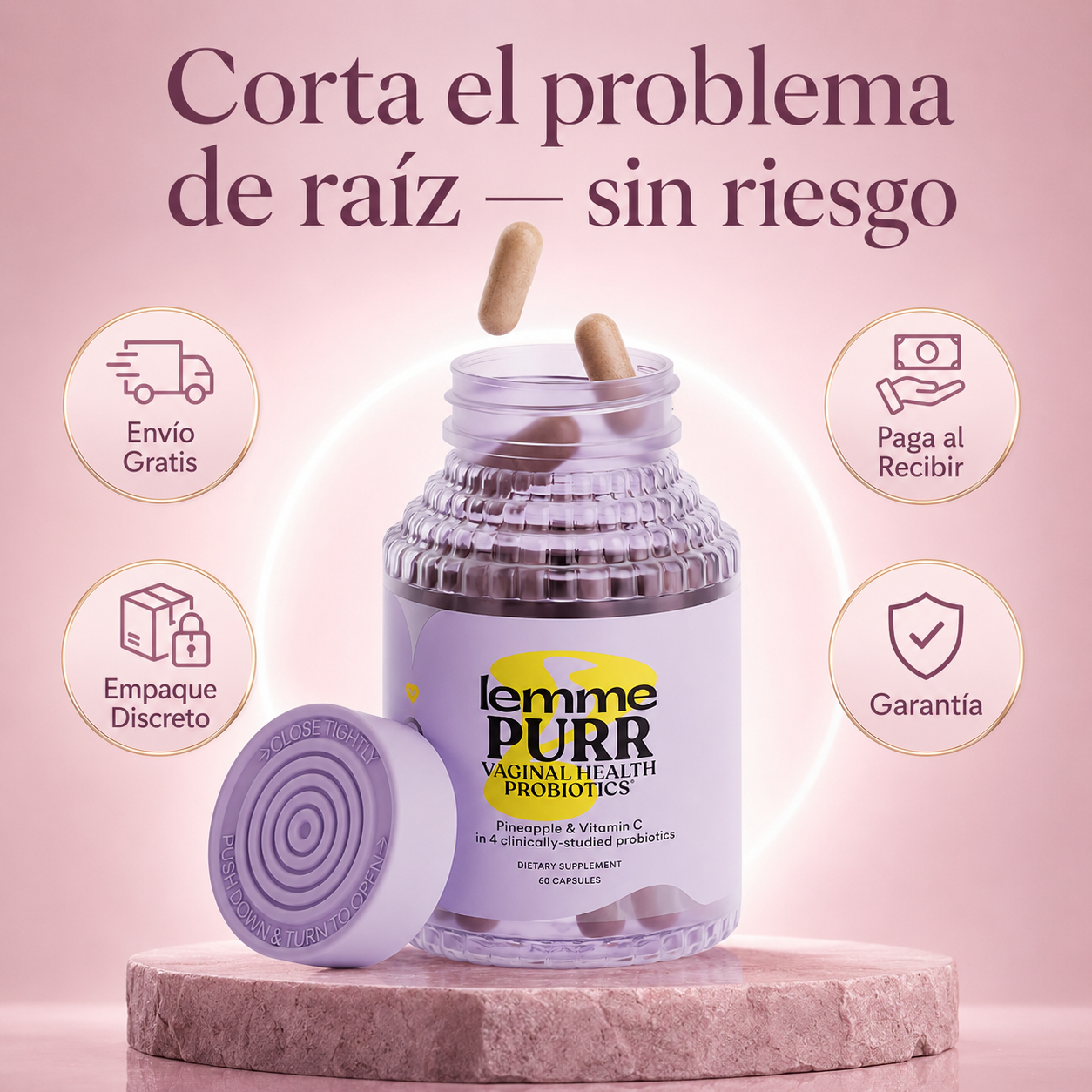 Corta el problema de raiz sin riesgo