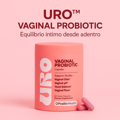 URO Vaginal Probiotic™: Frescura y confianza todos los días