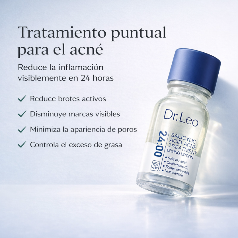 Sérum Dr. Leo: Tratamiento Antiacné de Acción Puntual