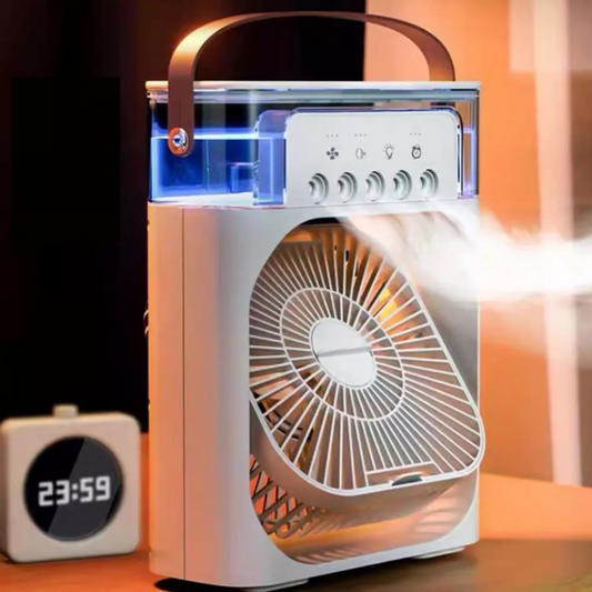 AeroChill™: Ventilador y Enfriador de Aire con Humidificador 3 en 1