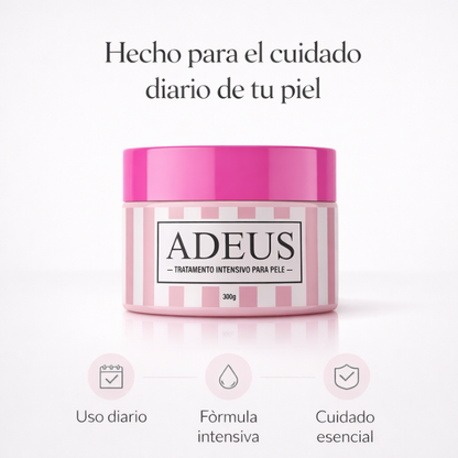 Adeus™: Crema Hidratante Intensiva Para Piel Adeus 300g