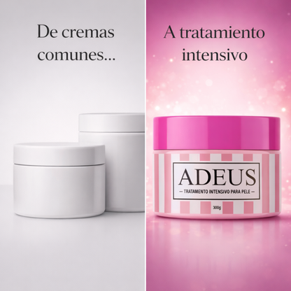 Adeus™: Crema Hidratante Intensiva Para Piel Adeus 300g