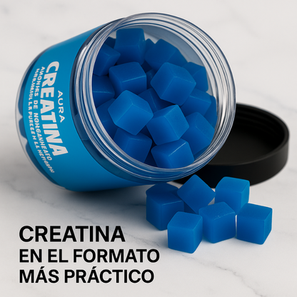 Aura Gummies Creatina™ 2X1: Energía y Vitalidad en Formato de Gomitas 120 Pzs