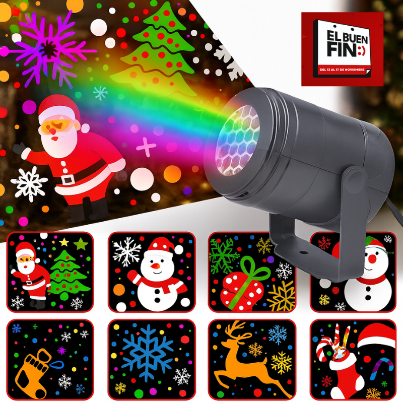 StellaFest™: Proyector De Luz Led de Navidad