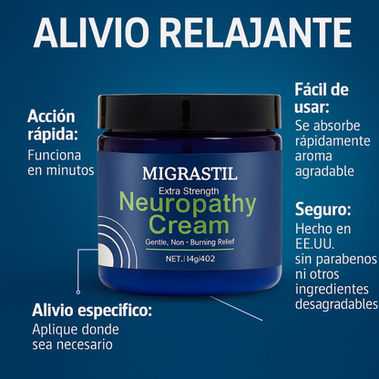 Migrastil™ Crema para Neuropatía Extra Fuerte – Oferta Especial 2x1