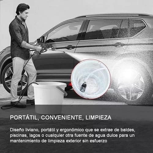 HydroJet ProX™: Hidrolavadora de alta presión inalámbrica con 2 Baterías