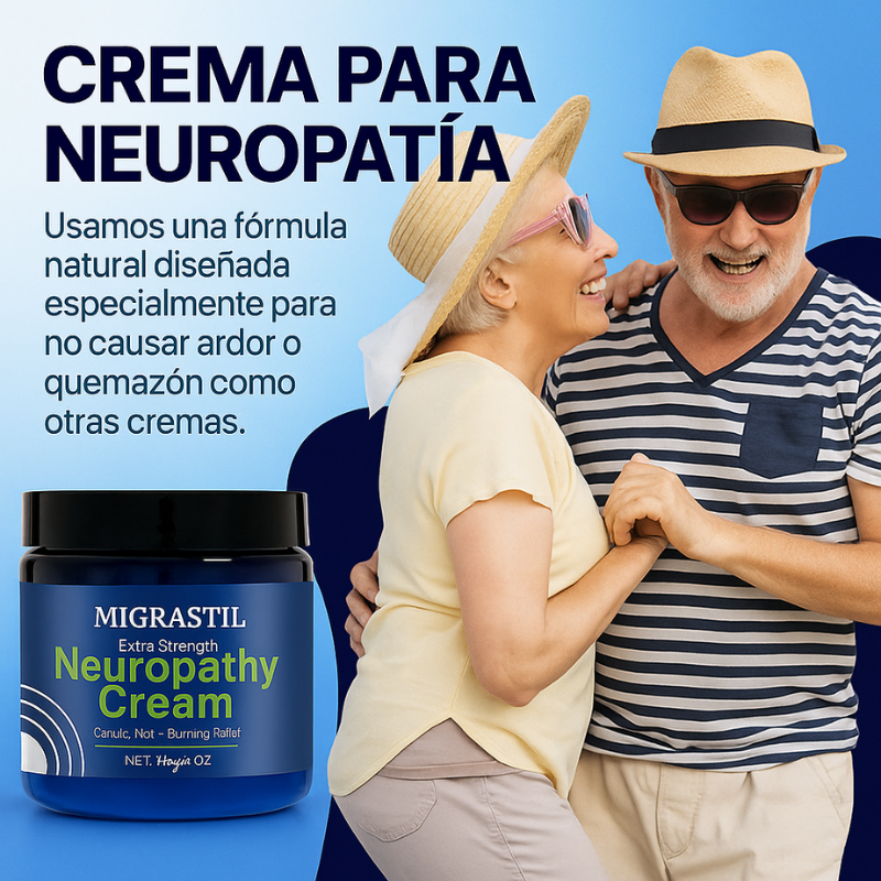 Migrastil™ Crema para Neuropatía Extra Fuerte – Oferta Especial 2x1