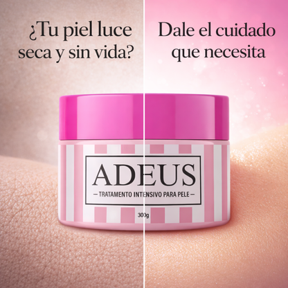 Adeus™: Crema Hidratante Intensiva Para Piel Adeus 300g