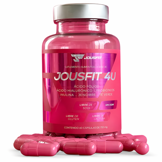 JOUSFIT 4U™ – Cápsulas Para Desinflamar, Energía y Piel Radiante
