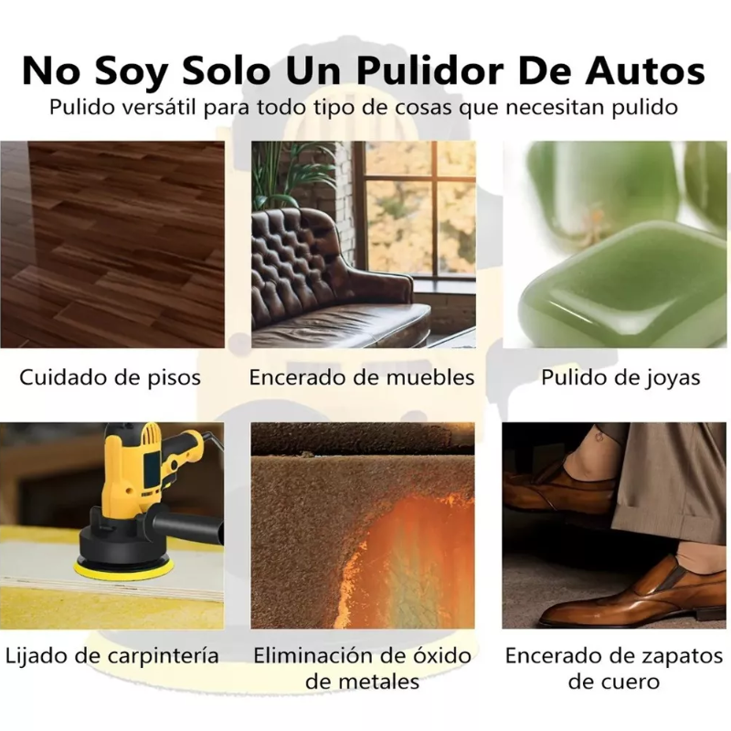BrillaMax Pro™: Máquina de Pulido Multiusos