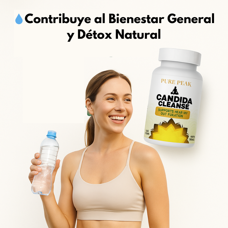 Candida Cleanse Pure Peak™: Apoyo Natural para tu Salud Intestinal 60 Cápsulas