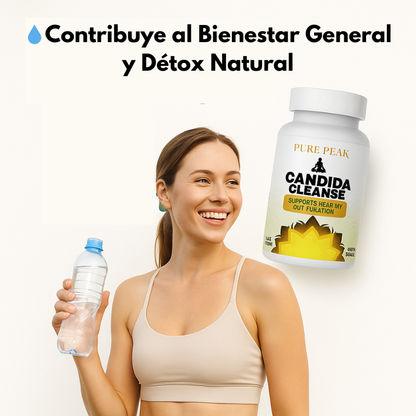 Candida Cleanse Pure Peak™: Apoyo Natural para tu Salud Intestinal 60 Cápsulas