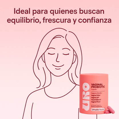 URO Vaginal Probiotic™: Frescura y confianza todos los días