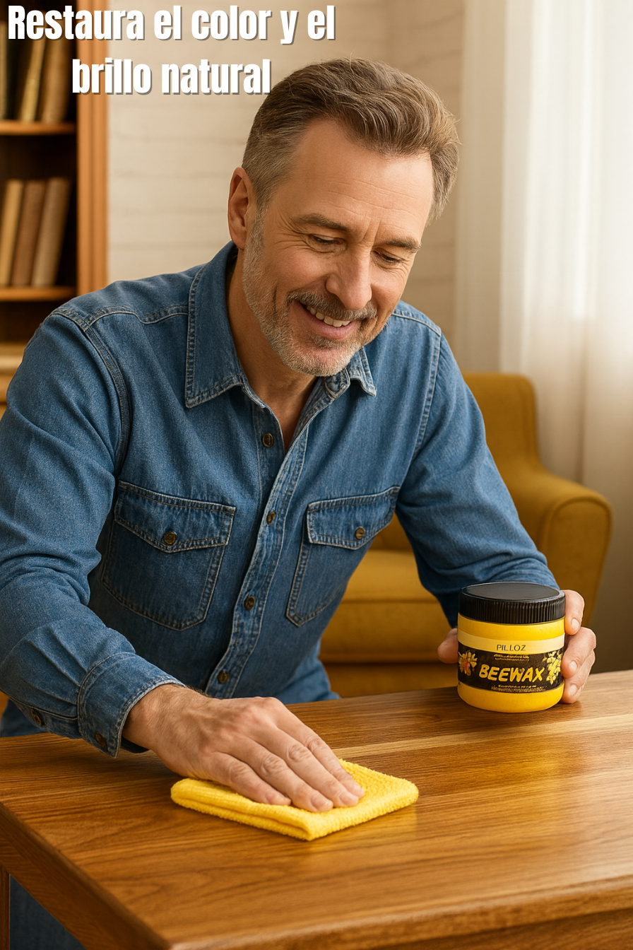 Beewax Luxe™ – Restaurador de Madera Premium 2x1