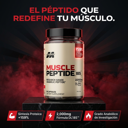 Muscle Peptide 185 — Recupera Fuerza y Músculo con el Péptido más Potente del Mercado