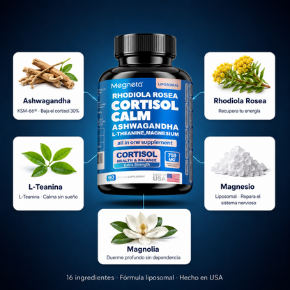 Ingredientes Cortisol Calm